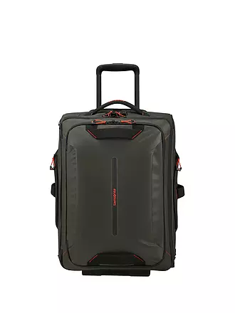 SAMSONITE | Trolley ECODRIVER DUFFEL BACKPACK 55cm Charcoal | dunkelgrün