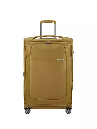 SAMSONITE | Trolley Weich D' LITE SPINNER 71cm erweiterbar northern blue | senf