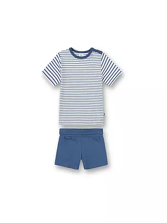 SANETTA | Jungen Pyjama | blau