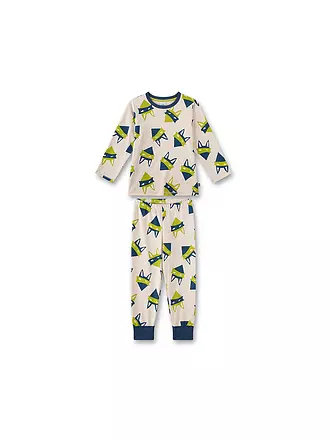 SANETTA | Jungen Pyjama | creme