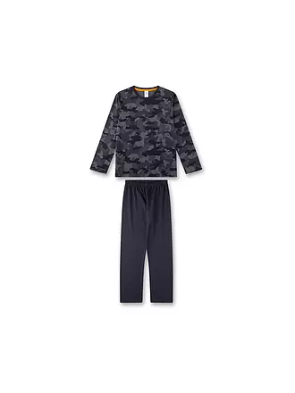 SANETTA | Jungen Pyjama | dunkelblau