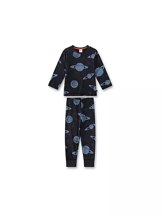 SANETTA | Jungen Pyjama | grau