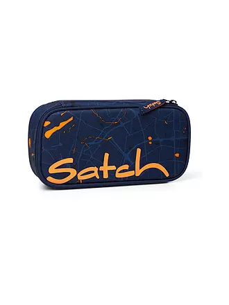 SATCH | Federpenal - Schlamperbox Nordic Grey | blau