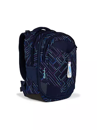 SATCH | Schulrucksack Match Bloomy Breeze | dunkelblau