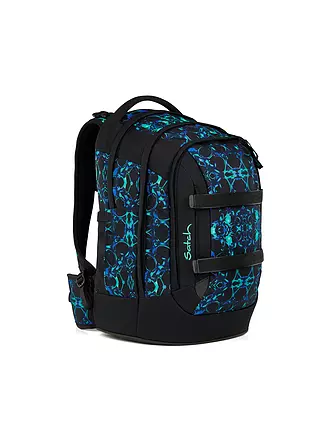 SATCH | Schulrucksack Pack  Caleido Blue | schwarz