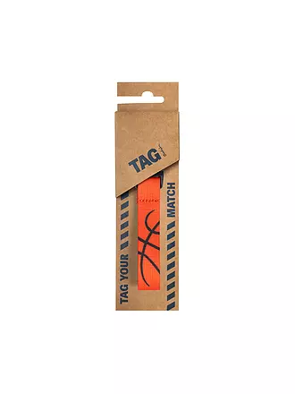 SATCH | Tag Laced Black | orange