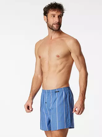 SCHIESSER | Boxershorts 2er Pkg. sortiert 4 | blau