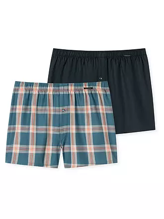 SCHIESSER | Boxershorts 2er Pkg. sortiert 4 | blau