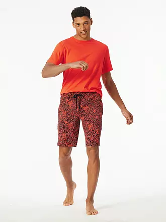 SCHIESSER | Pyjama Shorts MIX + RELAX | orange