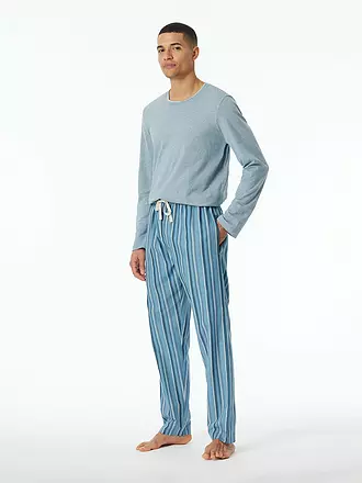 SCHIESSER | Pyjamahose | blau