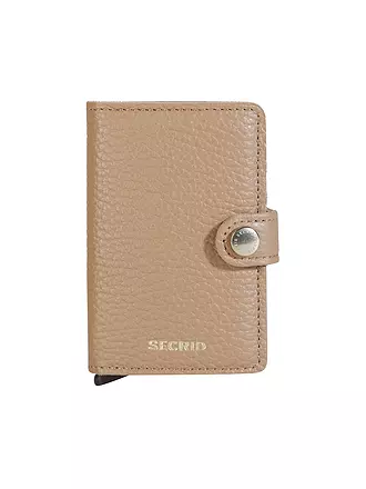 SECRID | Geldbörse - Miniwallet PEBBLE MINI cappuccino | grün