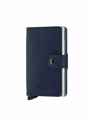 SECRID | Geldbörse - Miniwallet Vegetable Tanned Rosso/Bordeaux | blau