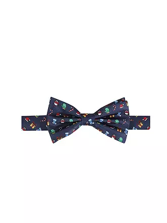 SEIDENFALTER | Set Fliege und Stecktuch PRINCE BOWTIE | dunkelblau