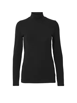 SELECTED FEMME | Langarmshirt SLFMANJA | schwarz