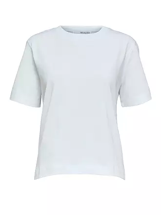 SELECTED FEMME | T-Shirt SLFESSENTIAL | weiss