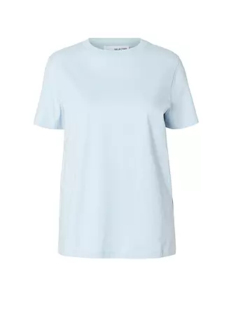 SELECTED FEMME | T-Shirt SLFMYESSENTIAL | hellblau