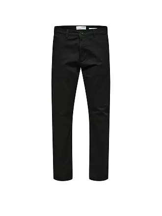 SELECTED | Chino SLH 175 | schwarz