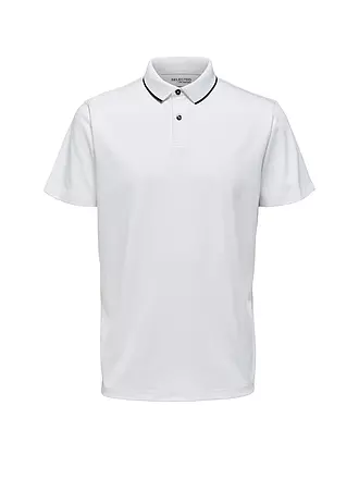 SELECTED | Poloshirt SLHLEROY COOLMAX | schwarz