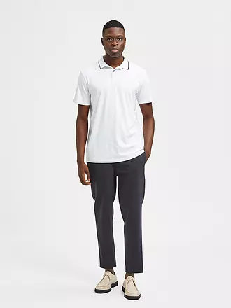 SELECTED | Poloshirt SLHLEROY COOLMAX | schwarz