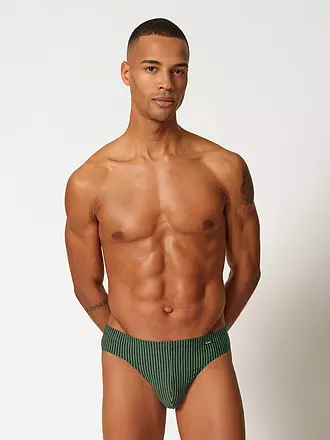 SKINY | Brasil Slip 2er Pkg ( Shadow Stripe ) | olive