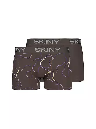 SKINY | Pant 2er Pkg. peacock check selection | braun