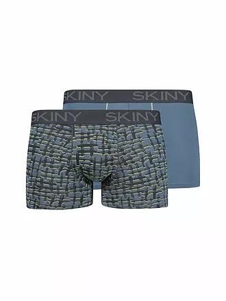 SKINY | Pants 2er Pkg. crushed leaves selection | petrol