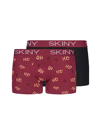 SKINY | Pants 2er Pkg. garnet christmas selection | mint