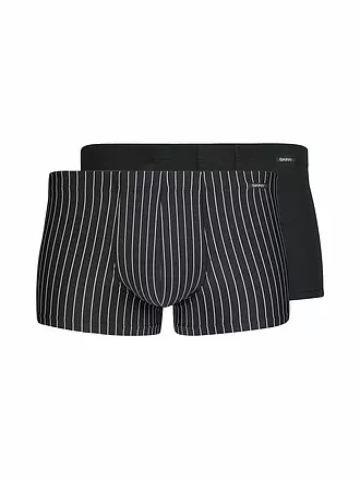 SKINY | Pants 2er Pkg. mossanthra stripes selection | schwarz