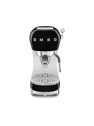 SMEG | Espresso-Kaffeemaschine 50s Retro Style Rot ECF02BLEU | schwarz