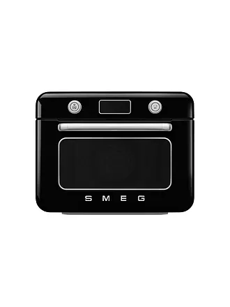 SMEG | Kombi-Tisch Dampfbackofen Creme | schwarz