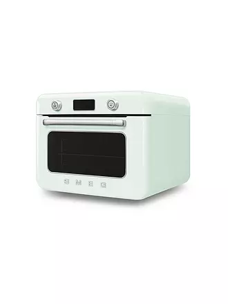 SMEG | Kombi-Tisch Dampfbackofen Pastellblau | hellgrün