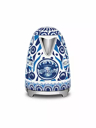 SMEG | Wasserkocher 1,7l Dolce & Gabbana KLF03DGBEU Blue Mediterraeo | blau