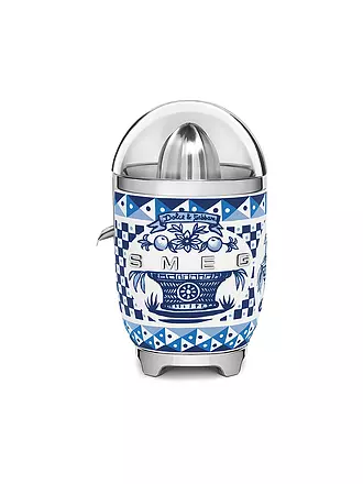 SMEG | Zitruspresse 700Watt Dolce & Gabbana CJF01DGBEU Blu Mediterraeo | 