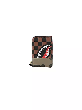 SPRAYGROUND | Geldtasche SIP WITH CAMO ACCENT | braun