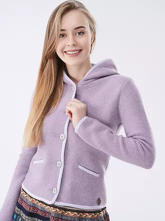 STAPF | Strickjacke MALWINE | lila