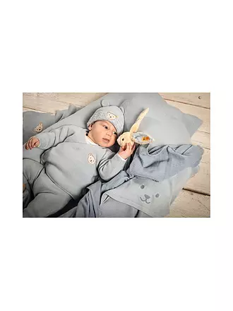 STEIFF | Baby Set Strickjacke und Strickhose 2 teilig | hellgrau