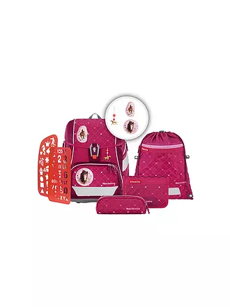 STEP BY STEP | Schultaschen Set 2IN1 PLUS  Spiegelburg Pferdefreunde | pink