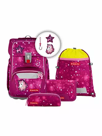 STEP BY STEP | Schultaschen Set 5tlg GIANT Mermaid Lola | lila