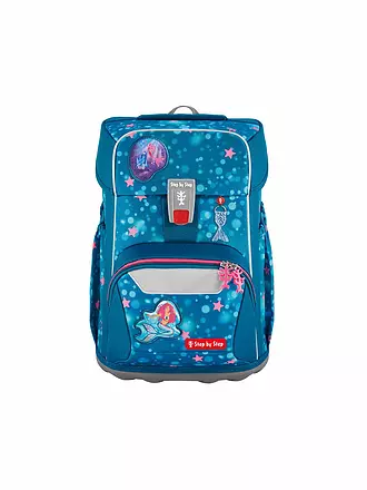 STEP BY STEP | Schultaschen Set 5tlg GIANT Mermaid Lola | blau