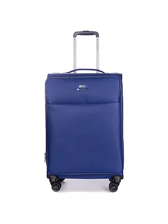 STRATIC | Trolley weich LIGHT Medium 65cm dark blue | schwarz