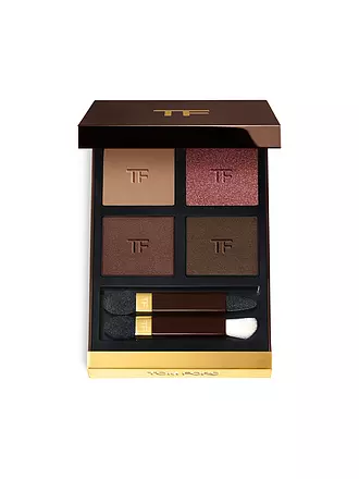 TOM FORD BEAUTY | Lidschatten -  Runway Look Eye Color Quad (02 Golden Bronze) | hellbraun