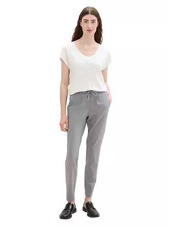 TOM TAILOR | Hose Jogging Fit | grau