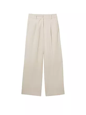 TOM TAILOR | Hose Wide Leg LEA | beige