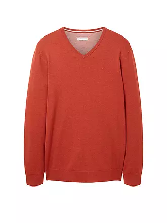 TOM TAILOR | Pullover | rot