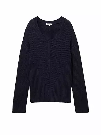 TOM TAILOR | Pullover | dunkelblau