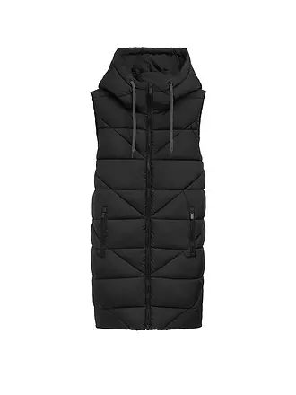 TOM TAILOR | Steppgilet | dunkelrot