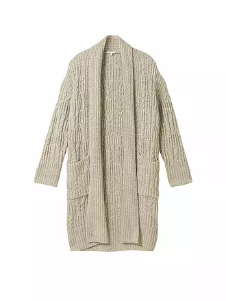 TOM TAILOR | Strickjacke | beige