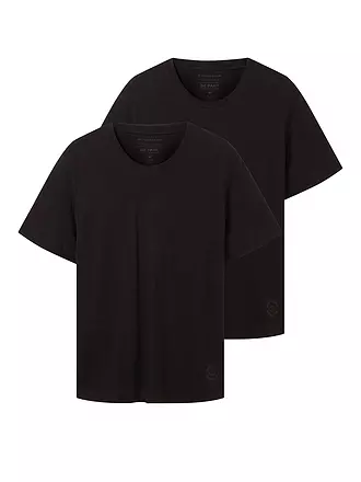 TOM TAILOR | T-Shirt | schwarz