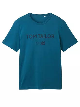 TOM TAILOR | T-Shirt | dunkelrot