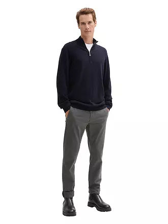 TOM TAILOR | Troyer Pullover | blau